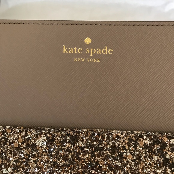 Kate spade NY Greta Court neda glitter wallet - Picture 3 of 5